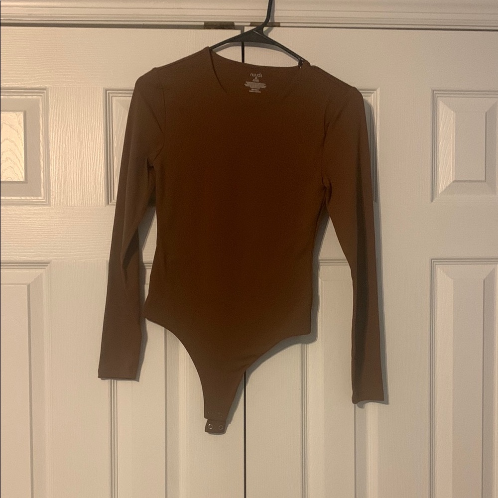 Nuuds Women’s Long Sleeve Crewneck Bodysuit